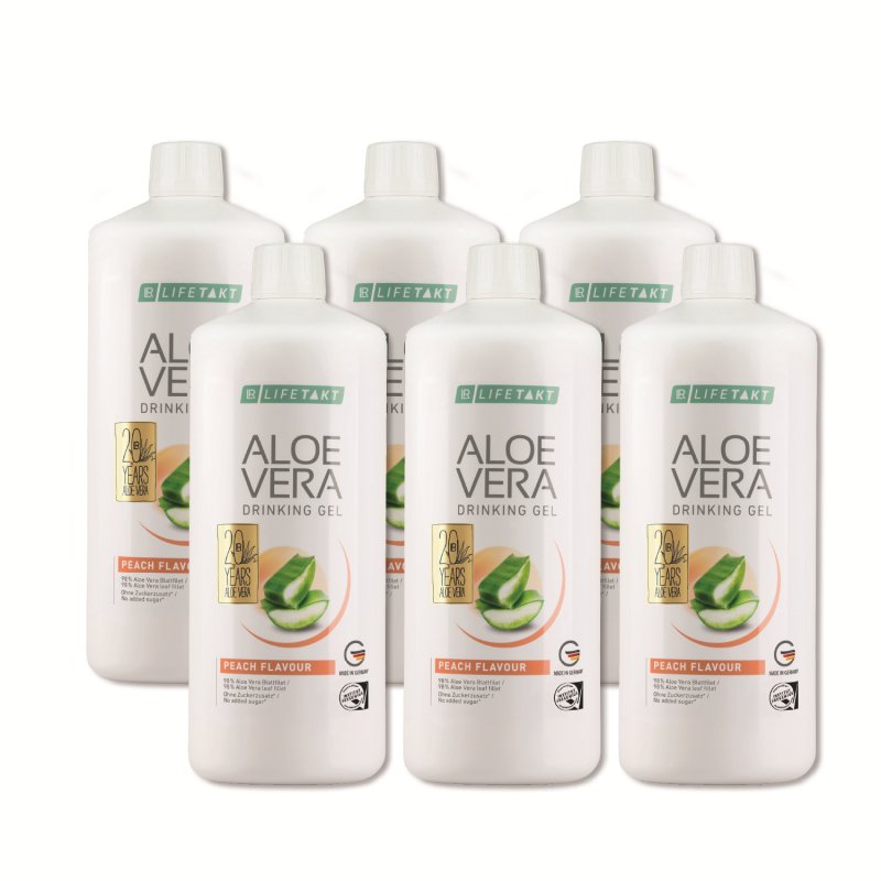 LR  Aloe Vera Drinking Gel Broskev Série 6 x 1 litr | Elershop.cz