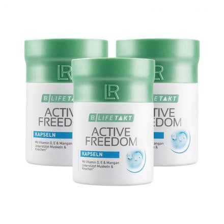 LR  Active Freedom Plus Kapsle - výživa kloubů - Série 3 x 60 kapslí