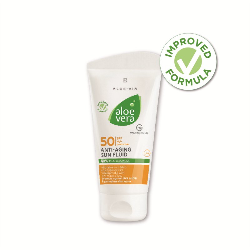 Aloe Vera Sun SPF 50 Anti-aging fluid- 50 ml | Elershop.cz