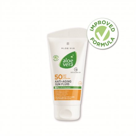 Aloe Vera Sun SPF 50 Anti-aging fluid- 50 ml