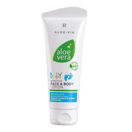 LR Aloe Vera Baby Jemný krém na obličej a tělo - 100ml