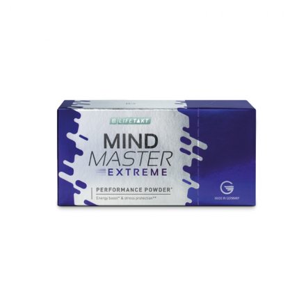 LR LIFETAKT Mind Master Extreme Performance Powder - rychlý příliv energie - 14 sáčků po 2,5 g