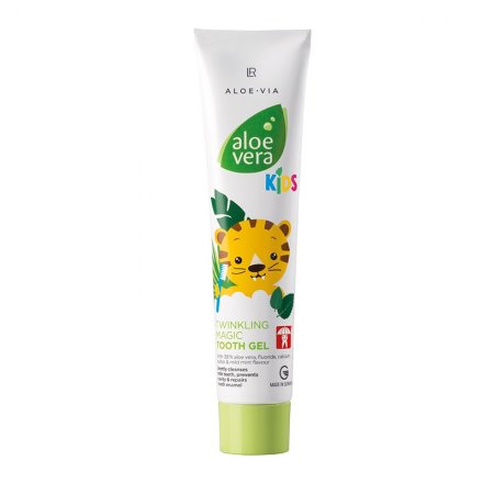 Aloe Vera Jungle Friends Magicky třpytivý zubní gel - 50 ml