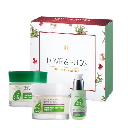 Aloe Vera Série pro péči o pleť I (s Multi-aktivním Denním Krémem) + dárkový box