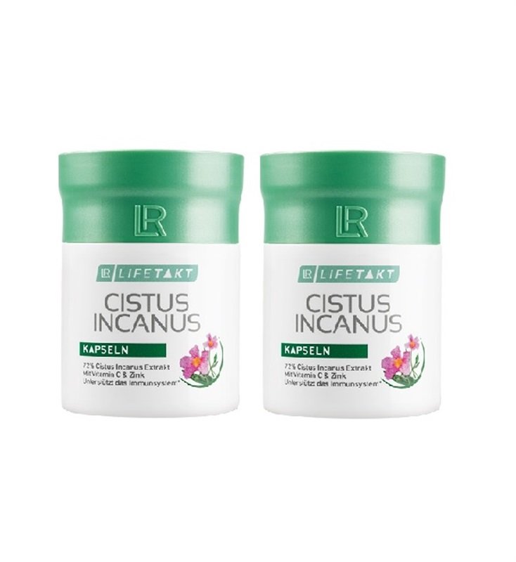 LR LIFETAKT Cistus Incanus Série Kapsle 2 x 60 kapslí | Elershop.cz