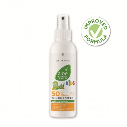 Aloe Vera Kids Sun SPF 50 Opalovací mléko ve spreji - 150 ml