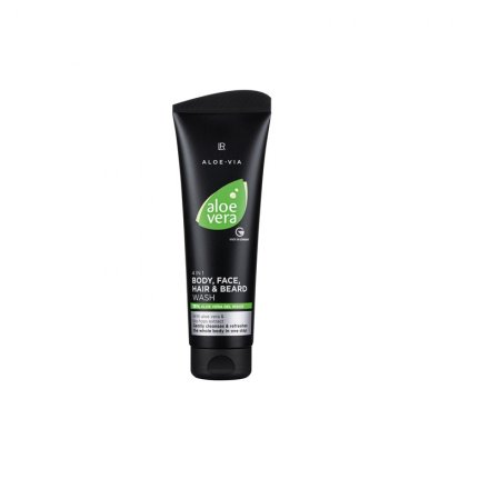 Aloe Vera 4v1 Šampon na tělo, obličej, vlasy a vousy - 250 ml