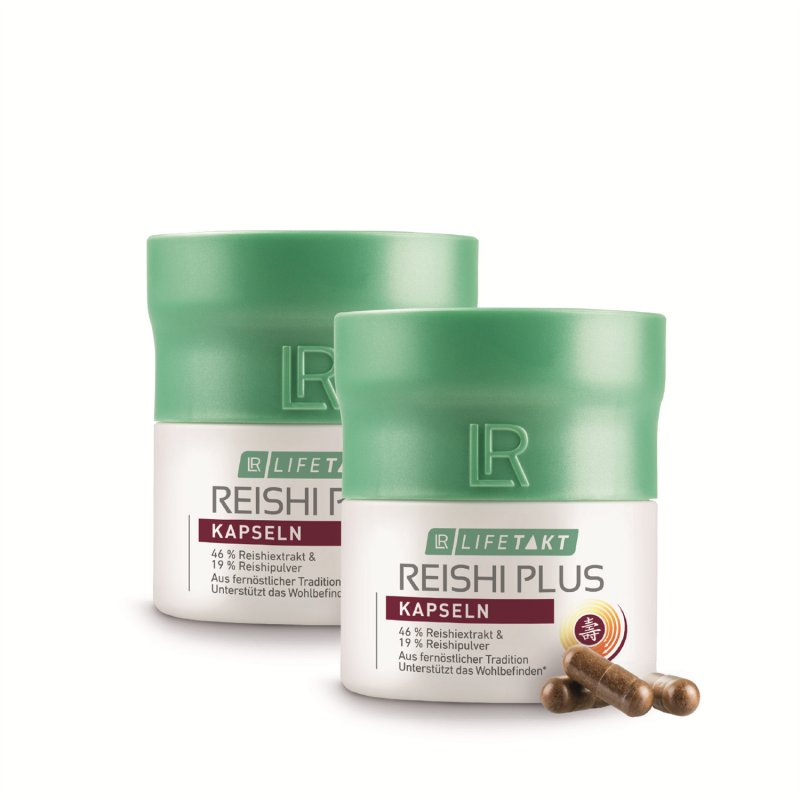 LR Lifetakt Reishi Kapsle Série 2 ks - 2 x 30 kapslí | Elershop.cz